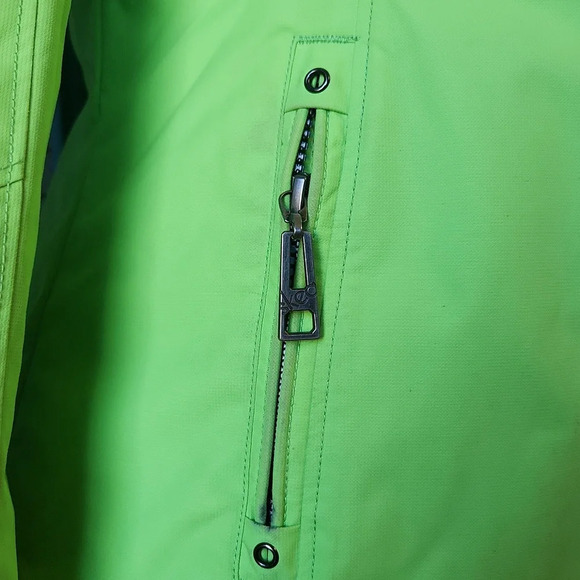 Vintage Skea Bright Green Winter Jacket - Picture 7 of 16